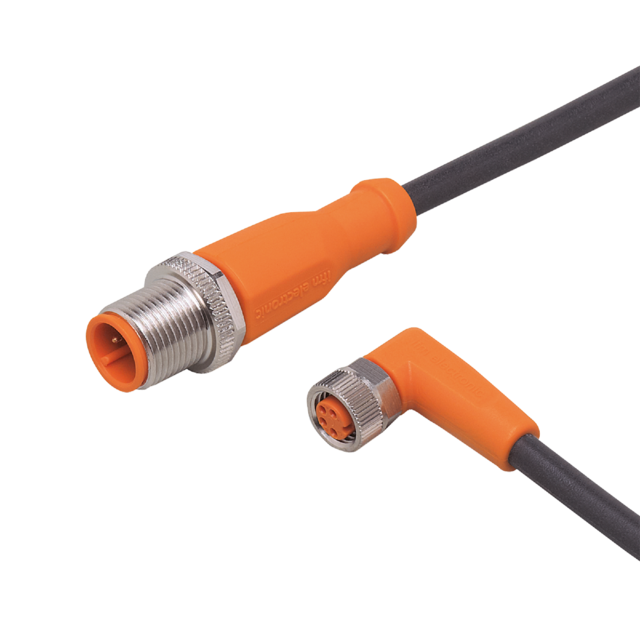 EVC211: Verbindungskabel; Betriebsspannung < 50 V AC; 0,6 m; PUR; IP 65; IP 67;