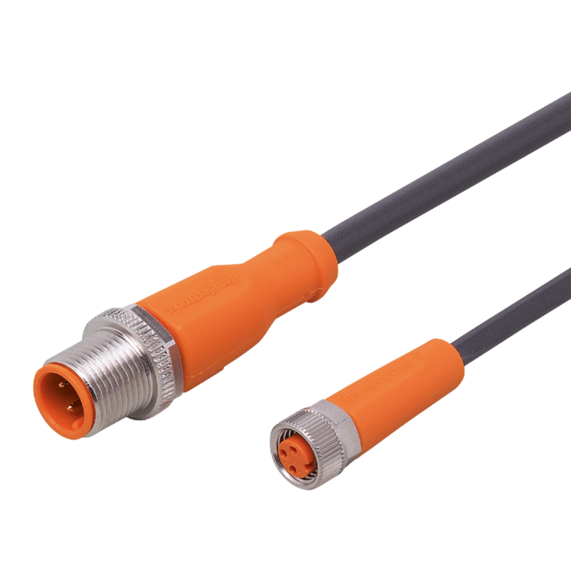 EVC218: Verbindungskabel; Betriebsspannung < 50 V AC; 2 m; PUR; IP 65; IP 67; IP