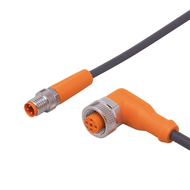EVC832: Verbindungskabel; Betriebsspannung < 50 V AC; 4 m; PUR; IP 65; IP 67; IP