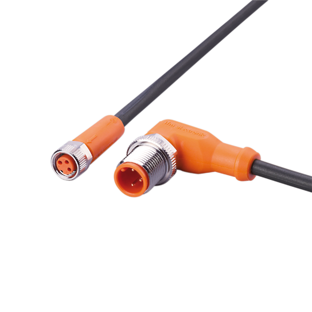 EVC891: Verbindungskabel; Betriebsspannung < 50 V AC; 2 m; PUR; Gehäusewerkstoff
