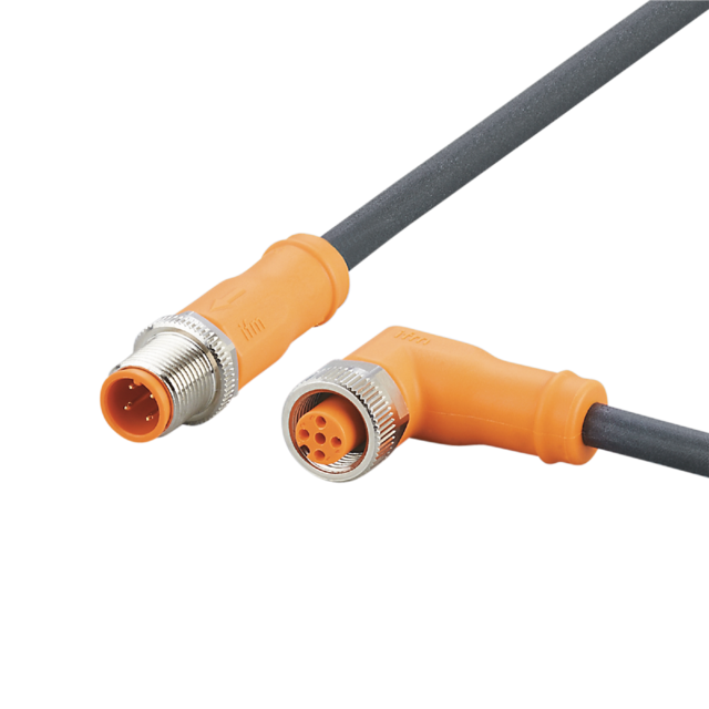 EVC728: Verbindungskabel; Betriebsspannung < 250 V AC; 10 m; PUR; IP 65; IP 67;