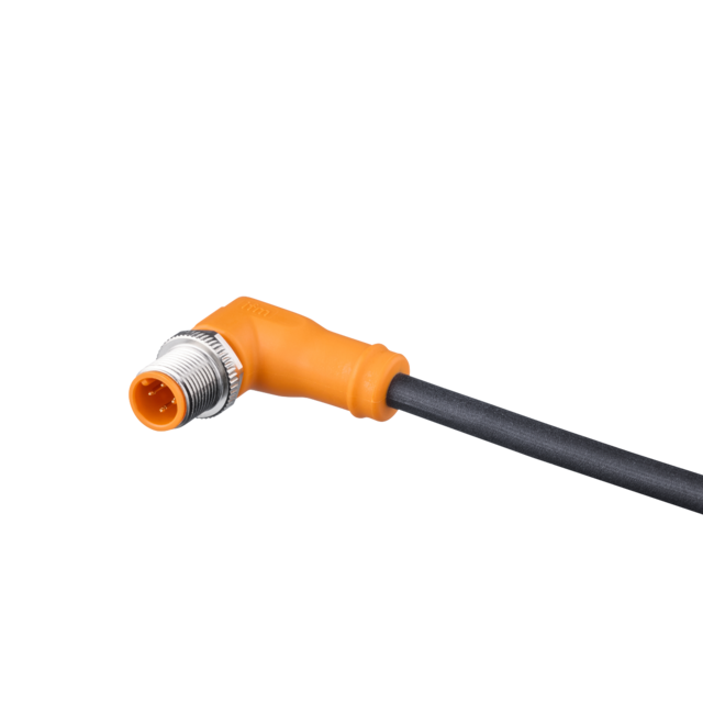 EVCB61: Anschlusskabel mit Stecker; Betriebsspannung < 50 V AC; 5 m; PUR; IP 65;