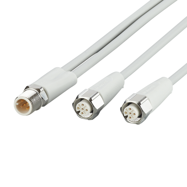 EVF331: Y-Verbindungskabel; Betriebsspannung < 60 V AC; 2; 5 m; MPPE; IP 65; IP