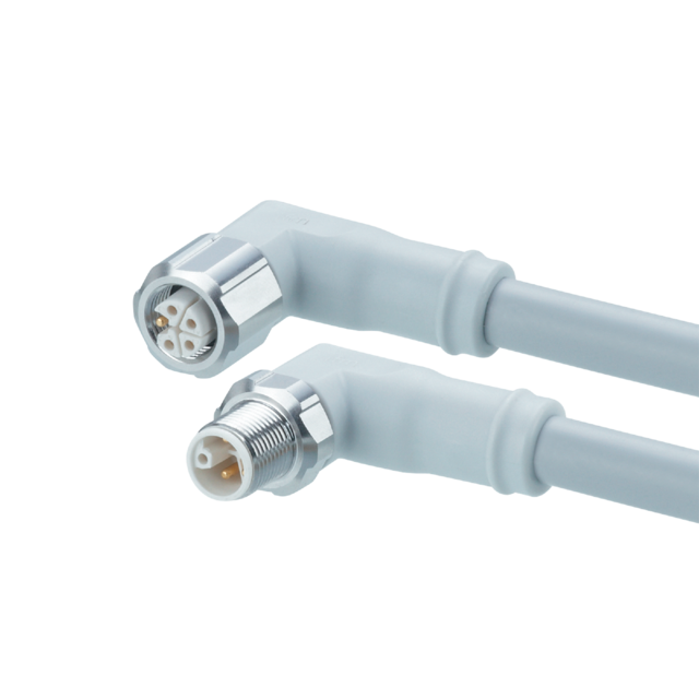 EVF642: Verbindungskabel; Powerkabel, L-codiert; 10 m; MPPE; IP 65; IP 67; IP 69
