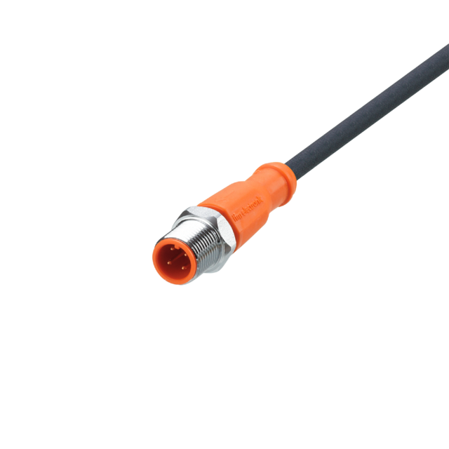 EVM086: Anschlusskabel mit Stecker; Betriebsspannung < 250 V AC; 5 m; PUR; IP 65
