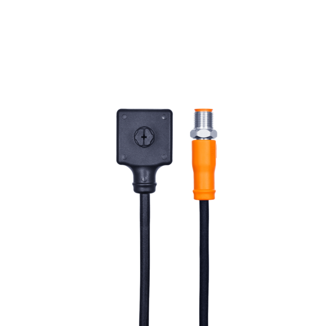 EVM118: Verbindungskabel mit Ventilstecker; Betriebsspannung < 24 V AC; 2 m; PUR
