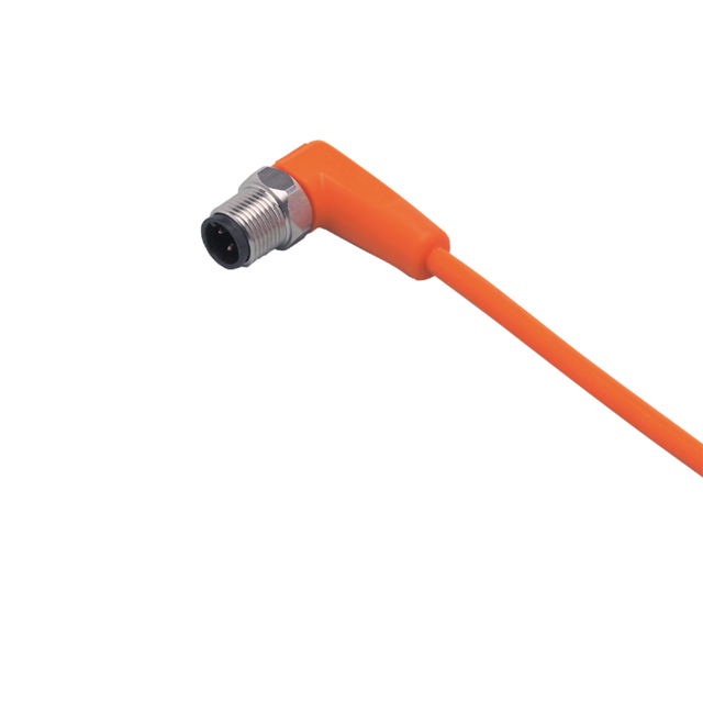 EVT087: Anschlusskabel mit Stecker; Betriebsspannung < 250 V AC; 2 m; PVC; IP 65