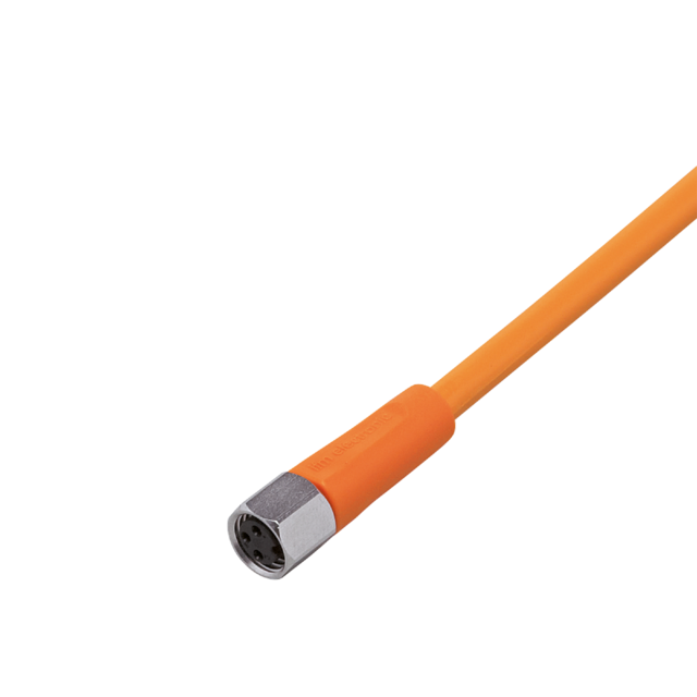 EVT272: Anschlusskabel mit Buchse; Betriebsspannung < 50 V AC; 15 m; PVC; IP 65;