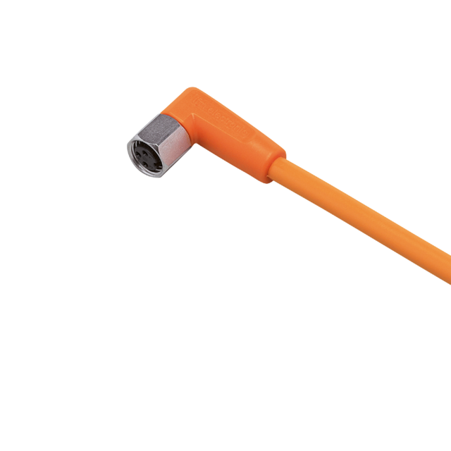 EVT413: Anschlusskabel mit Buchse; Betriebsspannung < 50 V AC; 30 m; PVC; IP 65;