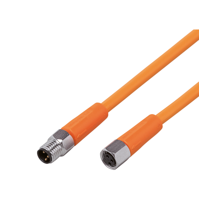 EVT143: Verbindungskabel; Betriebsspannung < 50 V AC; 0,6 m; PVC; IP 65; IP 67;
