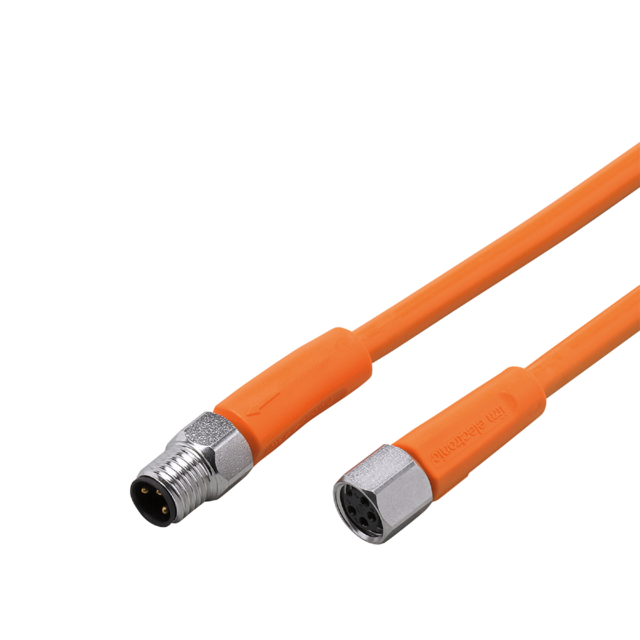 EVT280: Verbindungskabel; Betriebsspannung < 50 V AC; 0,6 m; PVC; IP 65; IP 67;