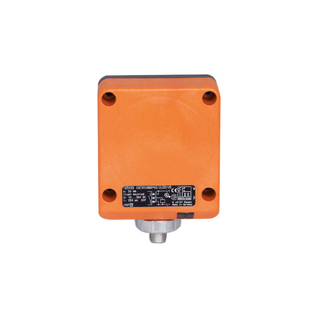 ID5058: Induktiver Sensor; 92 x 80 x 40 mm; Schaltabstand 50 mm bündig einbaubar