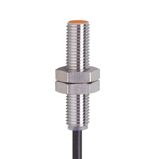 IE5341: Induktiver Sensor; M8 x 1 / L = 38 mm; Schaltabstand 2 mm bündig einbaub