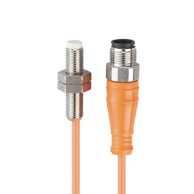 IE5406: Induktiver Sensor; M8 x 1 / L = 35 mm; Schaltabstand 3 mm nicht bündig e
