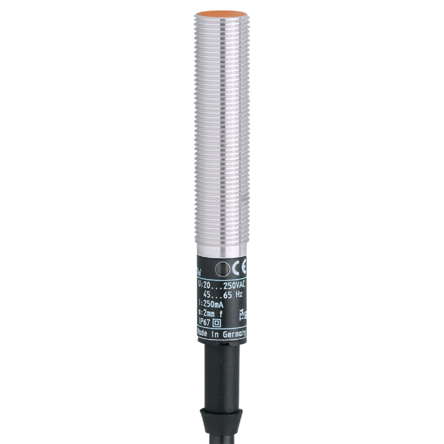 IF5301: Induktiver Sensor; M12 x 1 / L = 71 mm; Schaltabstand 2 mm bündig einbau