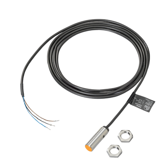 IF6041: Induktiver Sensor; M12 x 1 / L = 38 mm; Schaltabstand 2 mm bündig einbau
