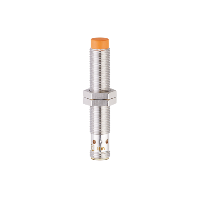 IF6030: Induktiver Sensor; M12 x 1 / L = 70 mm; Messbereich 0,4...4 mm; Analogau