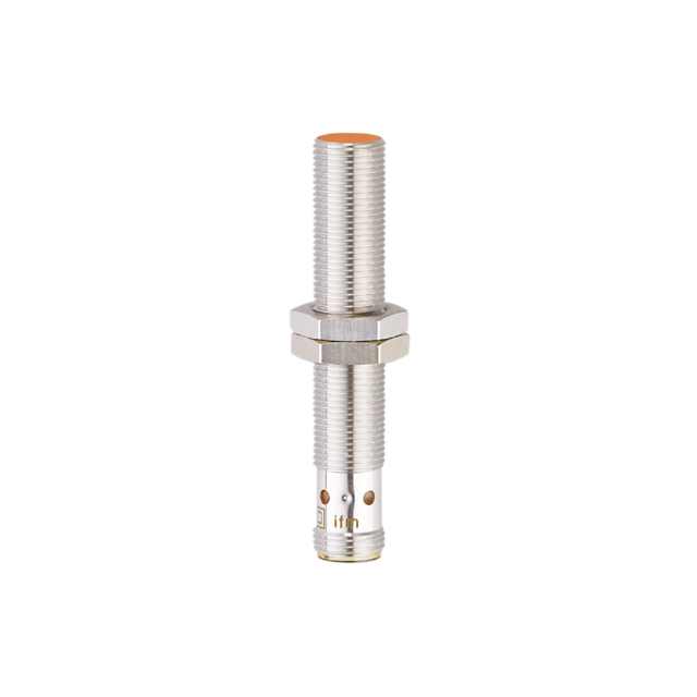 IFS212: Induktiver Sensor; M12 x 1 / L = 70 mm; Schaltabstand 4 mm bündig einbau
