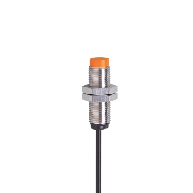 IF6034: Induktiver Sensor; M12 x 1 / L = 38 mm; Schaltabstand 4 mm nicht bündig