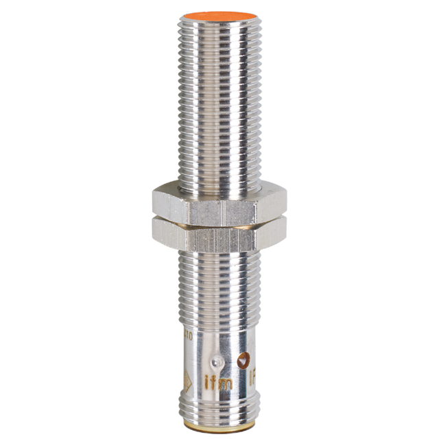 IF7102: Induktiver Sensor; M12 x 1 / L = 60 mm; Schaltabstand 2 mm bündig einbau