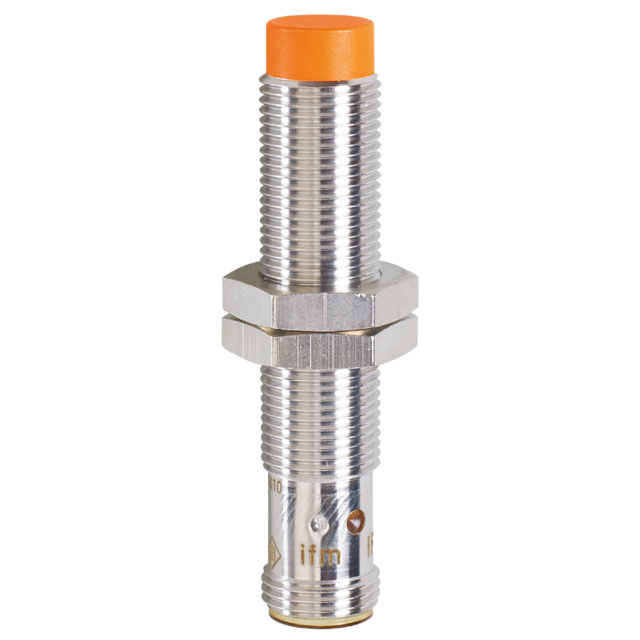 IF7103: Induktiver Sensor; M12 x 1 / L = 60 mm; Schaltabstand 4 mm nicht bündig