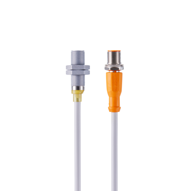 IFR206: Induktiver Sensor; M12 x 1 / L = 35 mm; Schaltabstand 4 mm bündig einbau