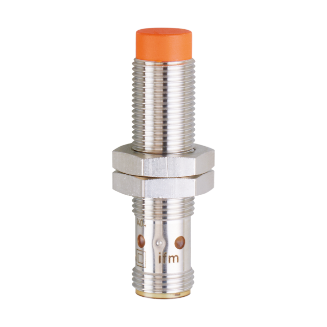 IF6033: Induktiver Sensor; M12 x 1 / L = 50 mm; Schaltabstand 4 mm nicht bündig