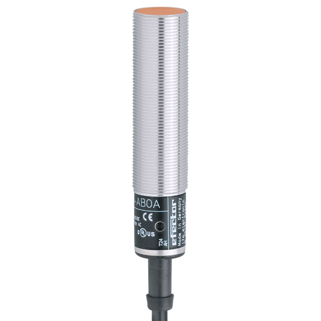 IG5357: Induktiver Sensor; M18 x 1 / L = 80 mm; Schaltabstand 5 mm bündig einbau