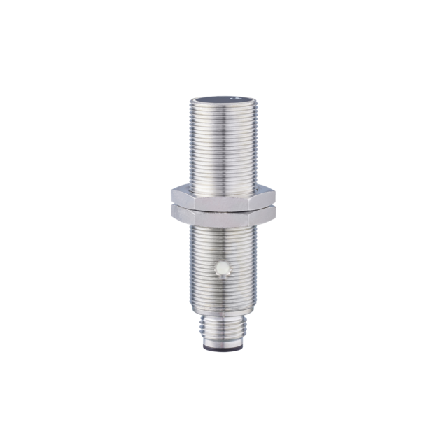 IG0349: Induktiver Sensor; M18 x 1 / L = 66 mm; Schaltabstand 5 mm bündig einbau