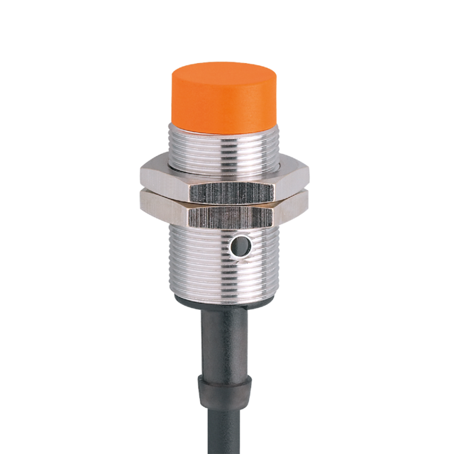 IG5286: Induktiver Sensor; M18 x 1 / L = 38 mm; Schaltabstand 8 mm nicht bündig
