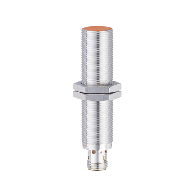 IG5555: Induktiver Sensor; M18 x 1 / L = 80 mm; Schaltabstand 5 mm bündig einbau