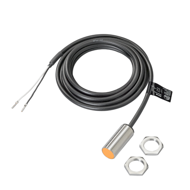 IG5728: Induktiver Sensor; M18 x 1 / L = 42 mm; Schaltabstand 5 mm bündig einbau
