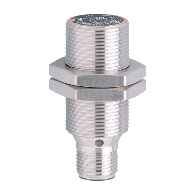 IG5942: Induktiver Sensor; M18 x 1 / L = 45 mm; Schaltabstand 5 mm bündig einbau
