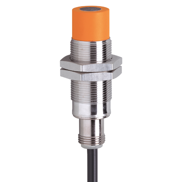 IG7107: Induktiver Sensor; M18 x 1 / L = 60 mm; Schaltabstand 8 mm nicht bündig