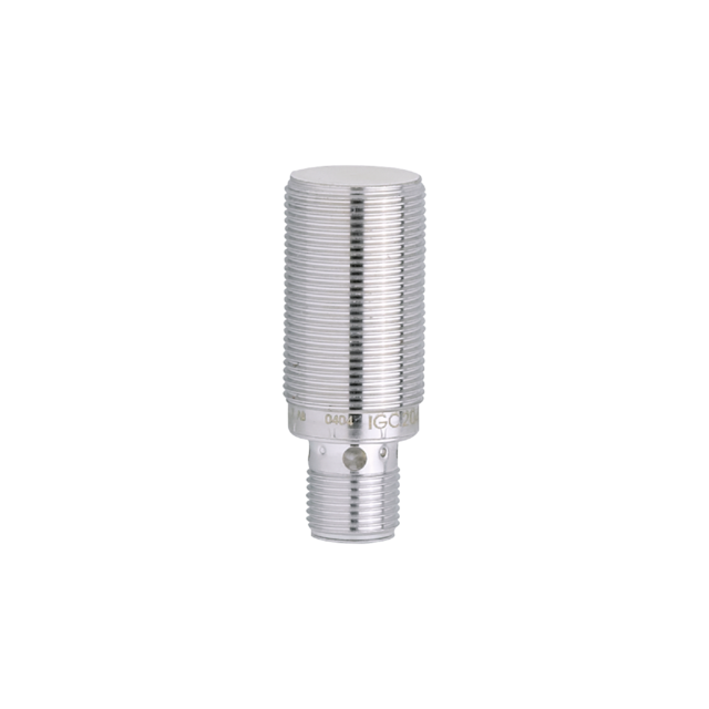 IGC209: Induktiver Sensor; M18 x 1 / L = 46 mm; Schaltabstand 8 mm bündig einbau
