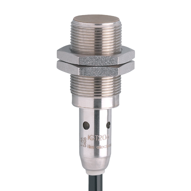 IGT207: Induktiver Sensor; M18 x 1 / L = 57 mm; Schaltabstand 8 mm bündig einbau