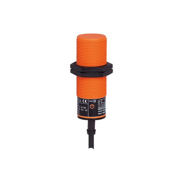 II0104: Induktiver Sensor; M30 x 1,5 / L = 81 mm; Schaltabstand 15 mm nicht bünd