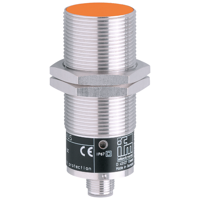 II5751: Induktiver Sensor; M30 x 1,5 / L = 92 mm; Schaltabstand 10 mm bündig ein