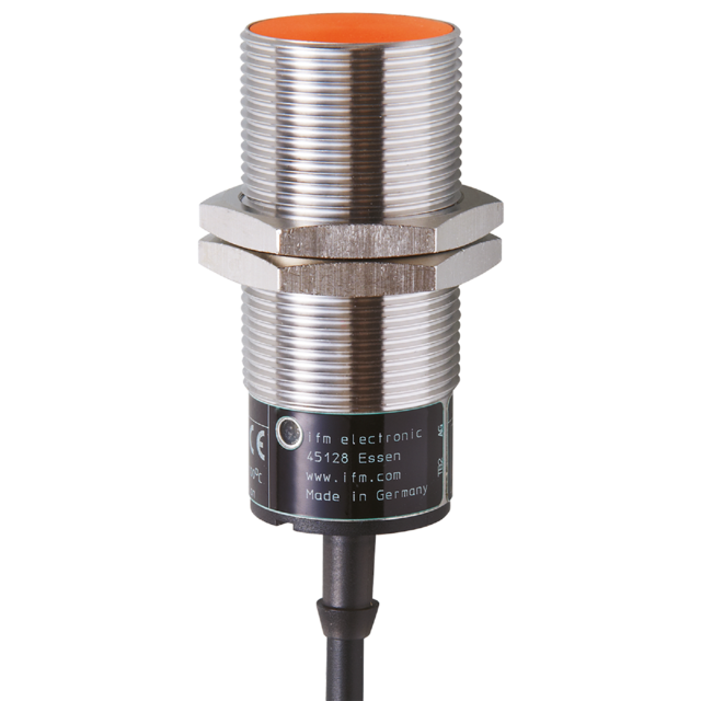 II5800: Induktiver Sensor; M30 x 1,5 / L = 67 mm; Schaltabstand 10 mm bündig ein