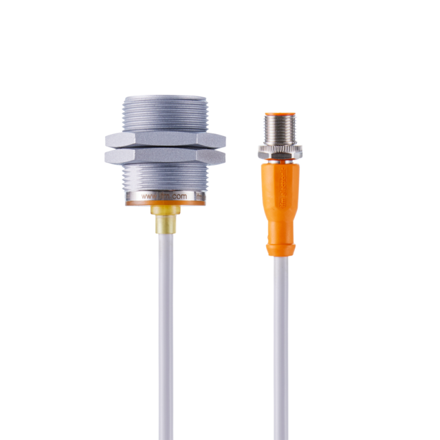 IIR206: Induktiver Sensor; M30 x 1,5 / L = 40 mm; Schaltabstand 12 mm bündig ein
