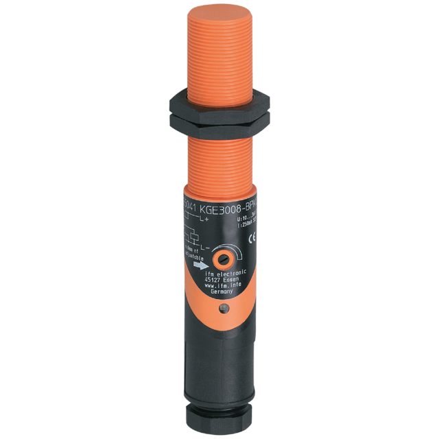KG5040: Kapazitiver Sensor; M18 x 1 / L = 110 mm; Schaltabstand 2,5...8 mm nicht