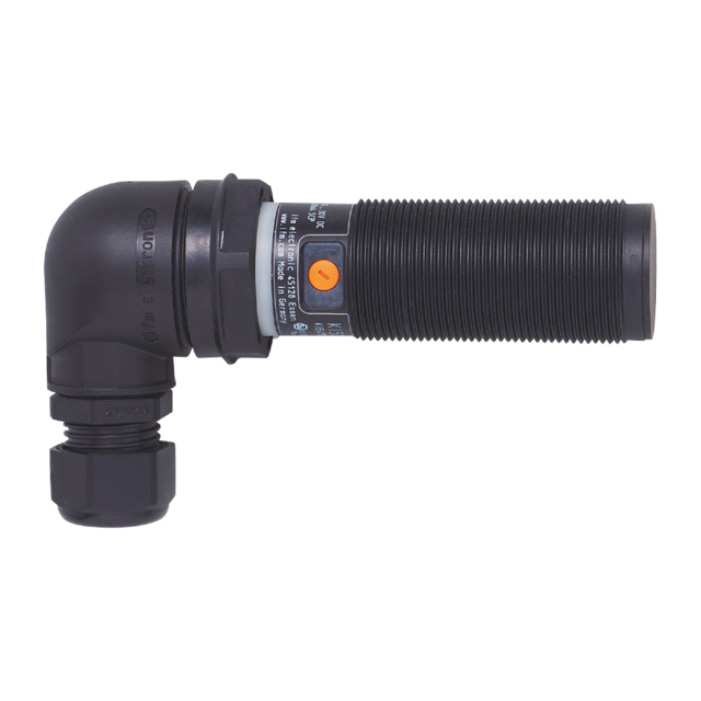 KI505A: Kapazitiver Sensor; M30 x 1,5 / L = 125 mm; Schaltabstand 15 mm nicht bü