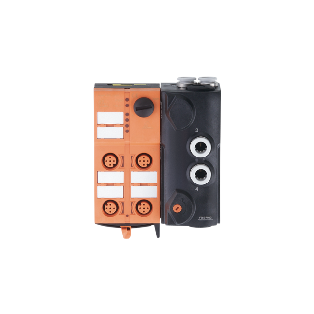 AC5246: AS-i Pneumatikmodul; 108 x 85 x 50 mm; AirBox 5/2 4DI-Y IP67; Steckverbi