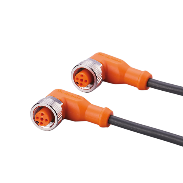 EVC564: Verbindungskabel; Betriebsspannung < 250 V AC; 0,8 m; PUR; IP 65; IP 67;