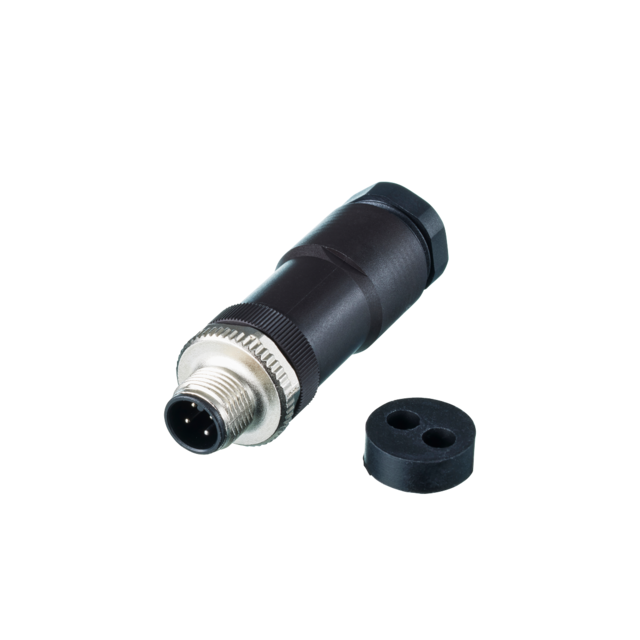 E11159: Konfektionierbarer Stecker; Betriebsspannung < 125 V AC; Gehäusewerkstof