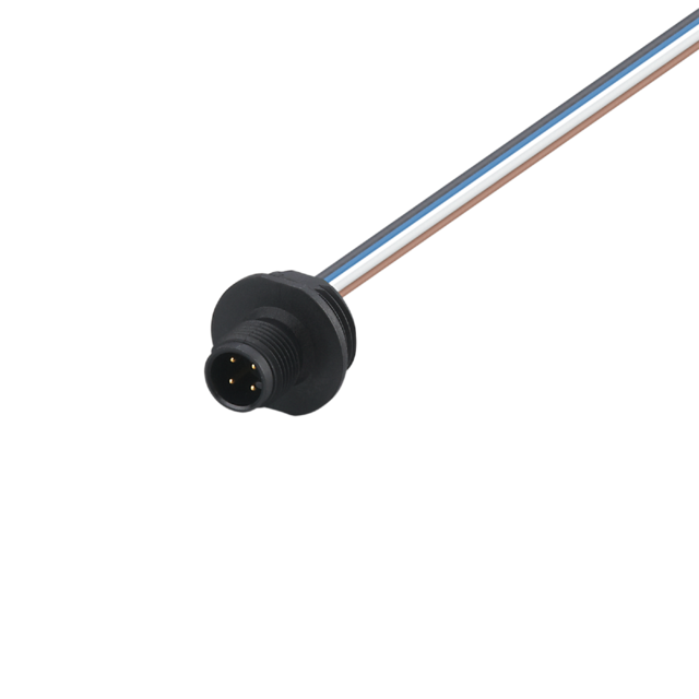 E12358: Einbaustecker; Betriebsspannung < 250 V AC; 0,5 m; PVC; Gehäusewerkstoff