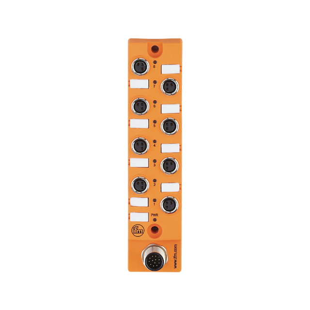 EBC138: Zentralverteiler; M8; 8; PNP; Gehäusewerkstoffe Gehäuse: PBT-GF20; IP 67