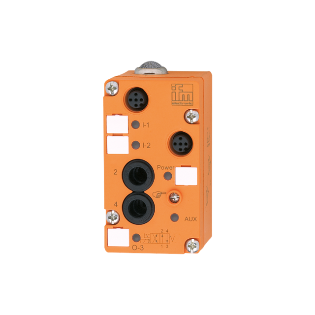 AC2048: AS-i Pneumatikmodul; 85 x 45 x 50 mm; AirBox 2DI 1PO M12; Steckverbindun