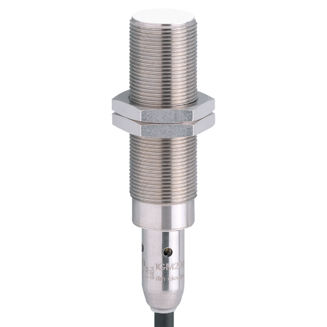 IGM202: Induktiver Sensor; M18 x 1 / L = 81 mm; Schaltabstand 8 mm bündig einbau