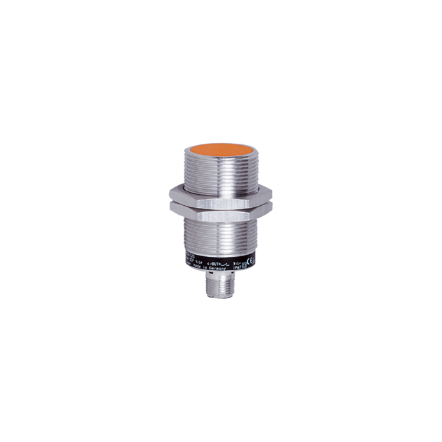 II0366: Induktiver Sensor; M30 x 1,5 / L = 58 mm; Schaltabstand 15 mm bündig ein